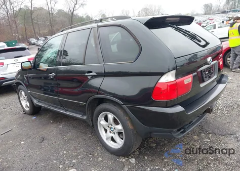 2005 BMW X5 4.4I из США, поврежденный, VIN 5UXFB53515LV16915